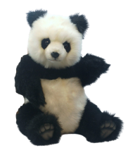 Hansa Plüss Játék Panda Maci Csuklós 38 cm.Ma (4479)