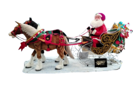 Hansa Plüss Játék Mikulás 175cm.H (0911)