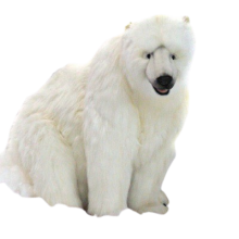 Hansa Plüss Játék Jegesmedve Ülő 155cm.H (4191)