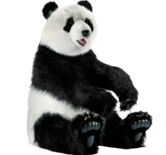 Hansa Plüss Panda Ülő 100cm.Ma (4497)