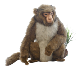 Hansa Plüss Játék Makákó 40cm.Ma (5866)