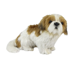 Hansa Plüss Játék Shih Tzu kutya 25cm. Magasság (7030)