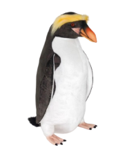 Hansa Plüss Játék Makaróni Pingvin 64cm. Magasság (7116)