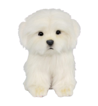 Hansa Plüss Játék Máltai Teáscsésze 15cm.Ma (8416)