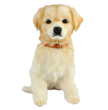 Hansa Plüss Játék Arany-Retriever kölyök 34cm.Ma (8711)