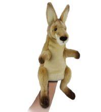 Hansa Plüss Játék Piros Kenguru Báb 39cm.Ma (8803)