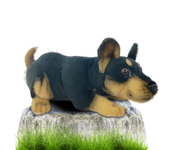 Hansa Plüss Játék Pinscher Teáscsésze Guggoló 20cm.H (8829)