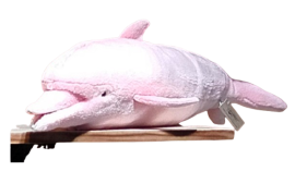 Hansa Plüss Játék Rózsaszín Palackorrú Delfin (K) 56cm.H (8854)