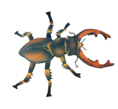 Hansa Plüss Játék Szarvasbogár 37cm.H (8858)