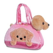 Rozsaszin Labrador Taska 21 Cm, Palm Pals (13652)