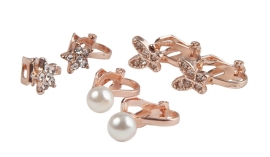 Boutique Dazzle Clip-on Fulbevalo, 3 Keszlet, Great Pretenders (06015)