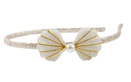 Boutique Golden Mermaid Shell Fejpant, Great Pretenders (12092)