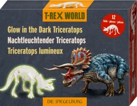 Világít a sötétben Triceratops T-Rex World, Spiegelburg (75526)