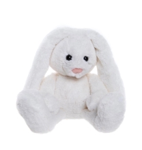 Szeder Nyuszi Viragmintas Feher M, Charlie Bears (02032)