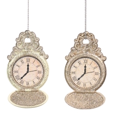 Frozen Open Clock-watch Orn Ass-2 Champ 7cm, GoodWill (71145)
