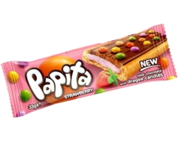 Papita Strawberry 35g, Felfoldi (63000)