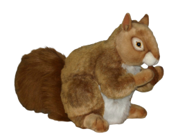 Puha játék mókus anyával, magassága 49 cm, Hansa (33367)