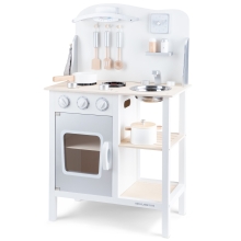 Appetite Mini Kitchen fehér-ezüst, New Classic Toys (10536)