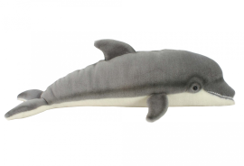 Puha játék palackorrú delfin, hossza 54 cm, Hansa (27137)