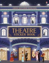 Egy könyv színházi matricákkal, Usborne (42355)