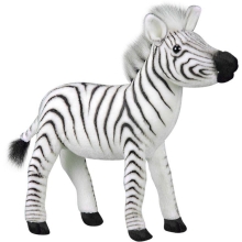 Puha játék zebra, magassága 23 cm, Hansa (23481)