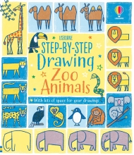 Lépésről lépésre az állatkert rajza, Usborne (89787)