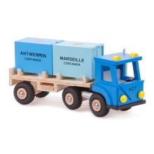 Truck két konténerrel, New Classic Toys (09103)