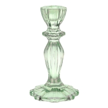 Zöld üveg gyertyatartó a Boho sorozatból, Talking Tables (24644)