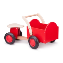 Hordozó kerékpár - piros, New Classic Toys (14008)