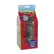 Easy-Wash bélyegző készlet Elvarázsolt erdő, Apli Kids (68140)