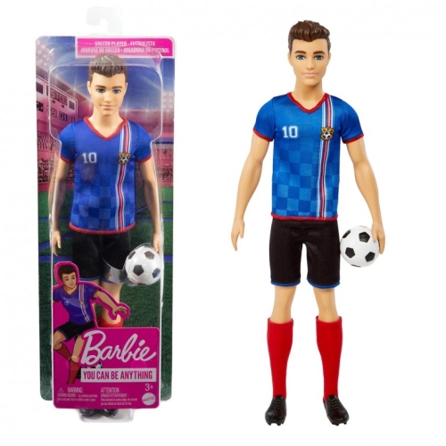 Ken Doll Focios Piros Polo, Barbie (15221)