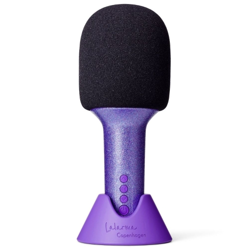 Glitter Groove mikrofon - Lila, Lalarma (26866)