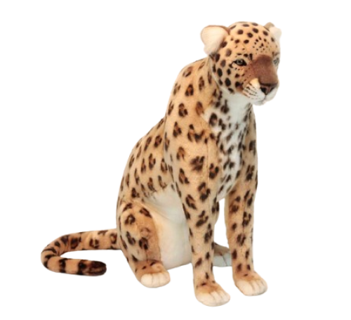 Hansa Plüss Játék Leopárd Ülő (HTC 4167) (0097)