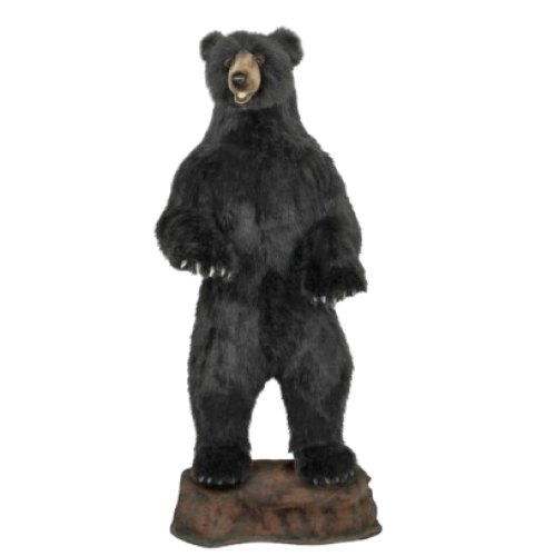 Hansa Álló Plüss Játék Fekete Medve 150 cm.Ma (htc 7164) (0679)