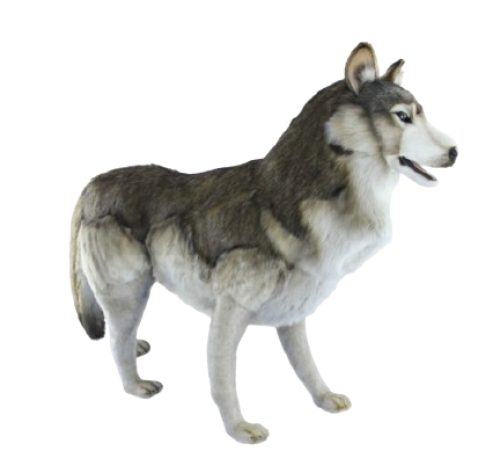 Hansa Plüss Farkas Álló 107cm.H (0904)