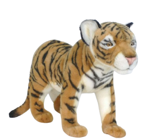 Hansa Plüss Játék Tigriskölyök Álló 57 cm Hossz. (5659)