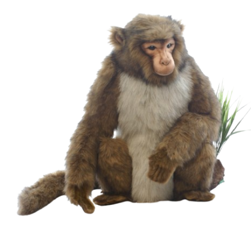 Hansa Plüss Játék Makákó 40cm.Ma (5866)