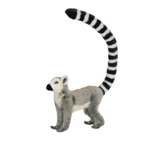 Hansa Plüss Játék Maki Álló 48cm.H (6854)