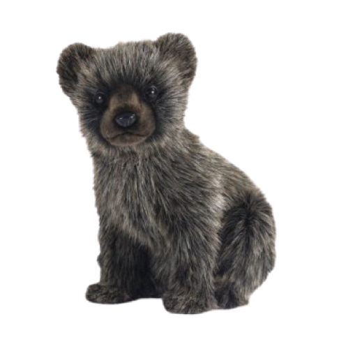 Hansa Plüss Grizzly medve kölyök 24 cm. Magasság (7041)