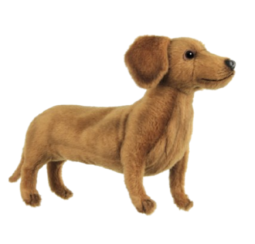 Hansa Plüss Játék Tacskó Golftakaró (Putter) (8346)