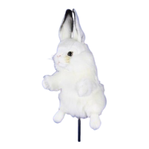 Hansa Plüss Játék Fehér Nyuszi Golftakaró Fa 33cm.Ma (8460)