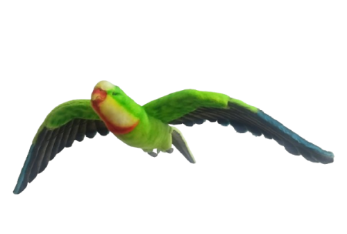 Hansa Plüss Játék Superb Repülő Papagáj 73cm.Szél (8532)