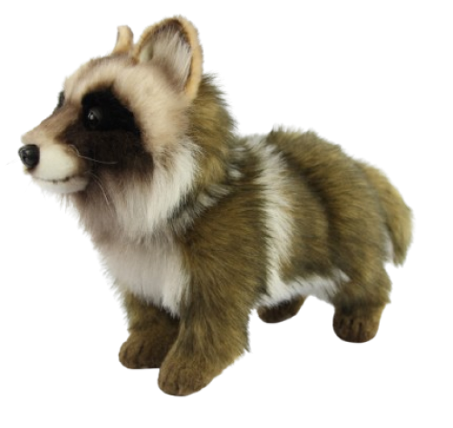 Hansa Plüss Játék Mosómedve Álló 42cm.H (8740)