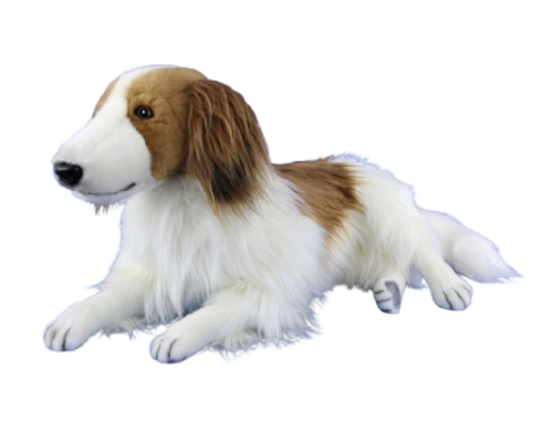 Hansa Plüss Játék Holland Csali Spániel Fekvő 68cm.H (8742)