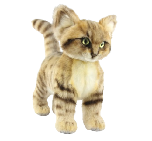 Hansa Plüss Játék Homokmacska Álló 39cm.H (8758)