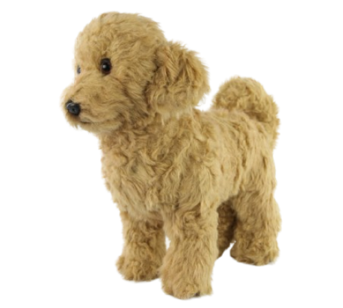 Hansa Plüss Játék Bichon Frise Barna 40cm.H (8776)