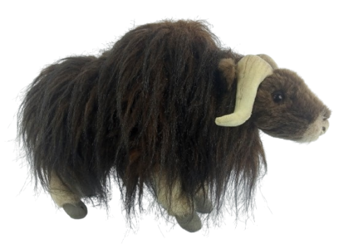 Hansa Plüss Játék Pézsmatulok 34cm.H (8781)