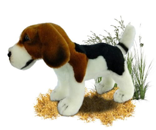 Plüss játékok Hansa Plüss Játék Beagle Teáscsésze Álló 23cm.H (8824)