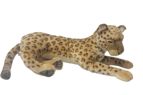 Hansa Plüss Játék Leopárd Fekvő 92cm.H (8857)