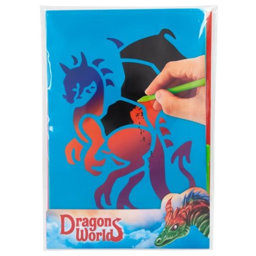 Dino World Varazslatos Kaparos Sorsjegyek Drag, Motto (50656)
